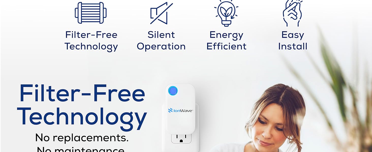 IonWave Air Ionizer for Home