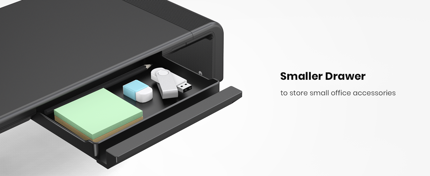 Monitor Stand with Drawer