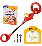 PANCKY Metal Detector for Kids, IP68 Waterproof 3-10 Year Kids Metal Detector Kit with LCD Displa...