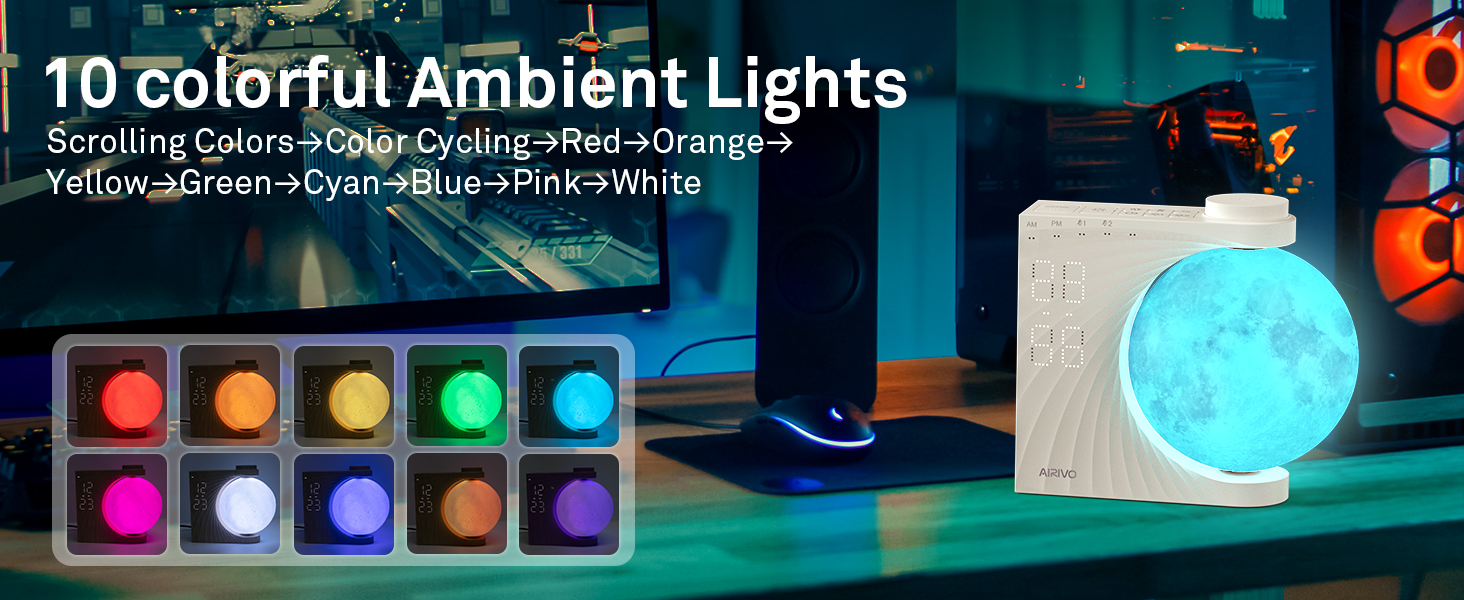 alarm clock nigt light