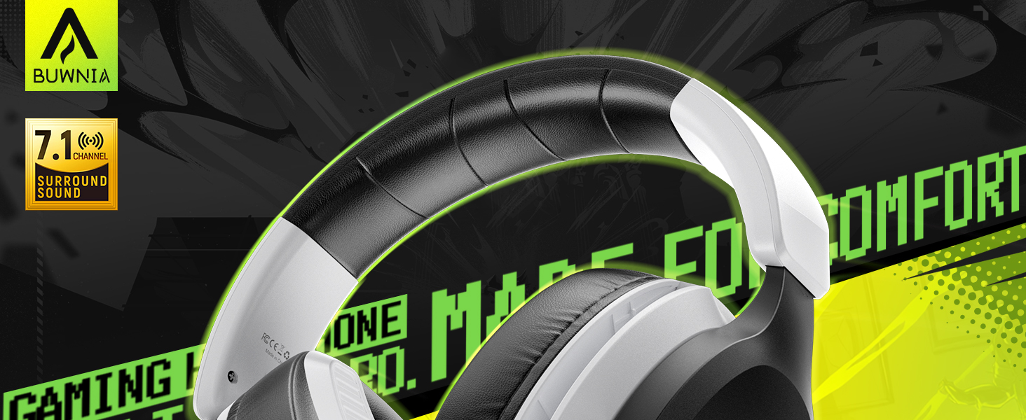 wireless gaming headset 100 hour battery