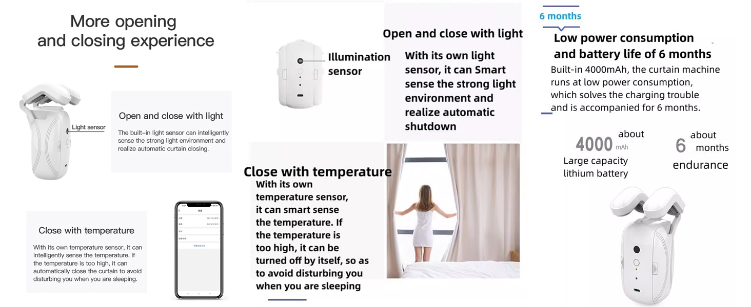 Smart Automatic Curtain Opener 