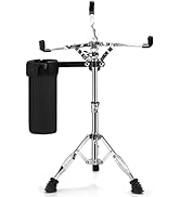 Youeon Snare Drum Stand with Drum Sticks Holder, Double Braced Tripod Snare Stand Fit for 10 to 1...