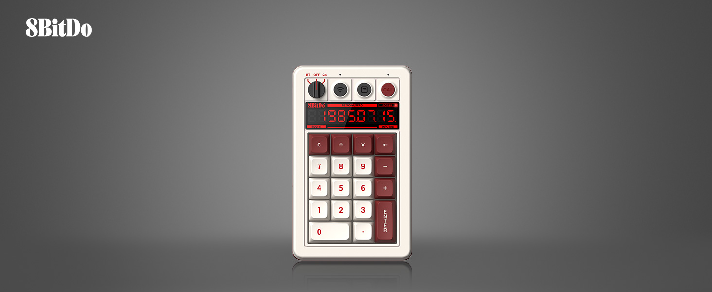 Retro 18 Mechanical Numpad for Windows and Android 