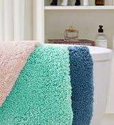 bath rug teal