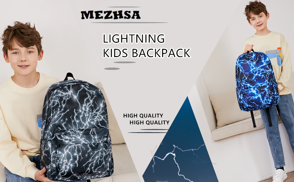 boy school backpack
