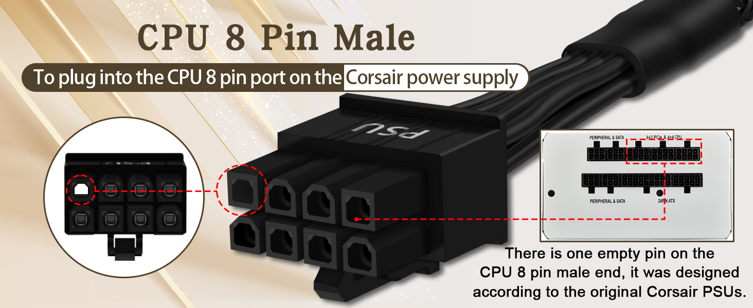 corsair pcie cable