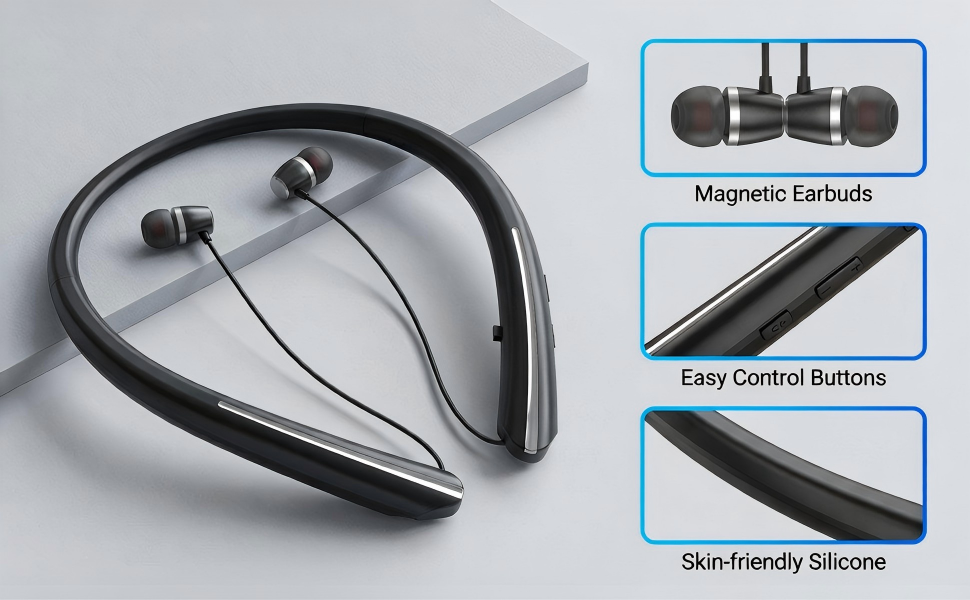 Neckband Bluetooth Headphone