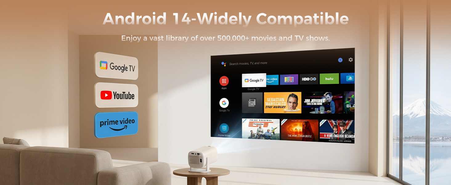 adjustable movie projector