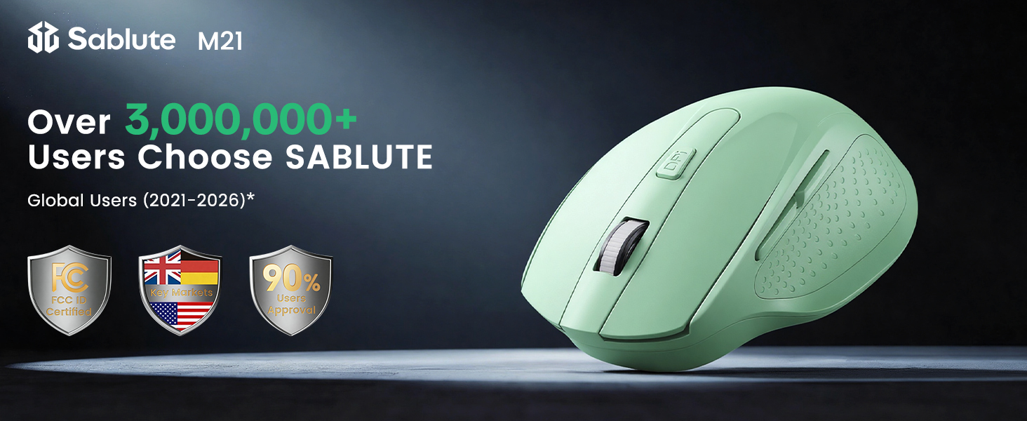 SABLUTE M21 Wireless Mouse