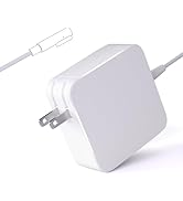 Foyomo 60W L-Tip Compatible with Mac Book Pro Charger,Universal Power Adapter,Magnetic Connector ...