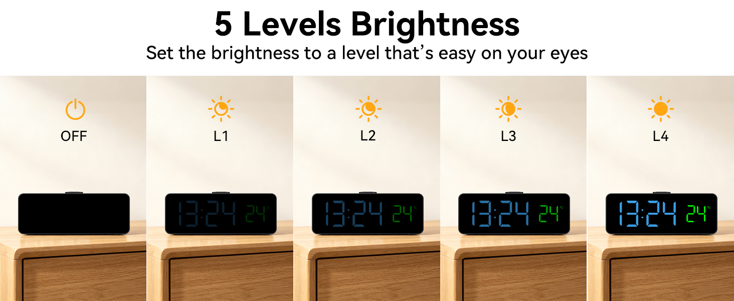 5 brightness