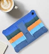 DETUOSI Silicone Case for Samsung Galaxy Tab A11+ Plus 11 Inch 2026/ Tab A9+ Plus 2024, Multi-Ang...