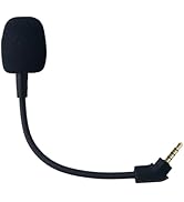 SPTSSWET Replacement Gaming Microphone for Kingston HyperX Cloud Revolver S,Detachable Boom Mic w...