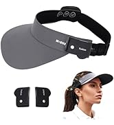 Smart Sun Hat with Magnetic Bluetooth, Hands Free Music &amp; Calls for Running Hiking Outdoor Activi...