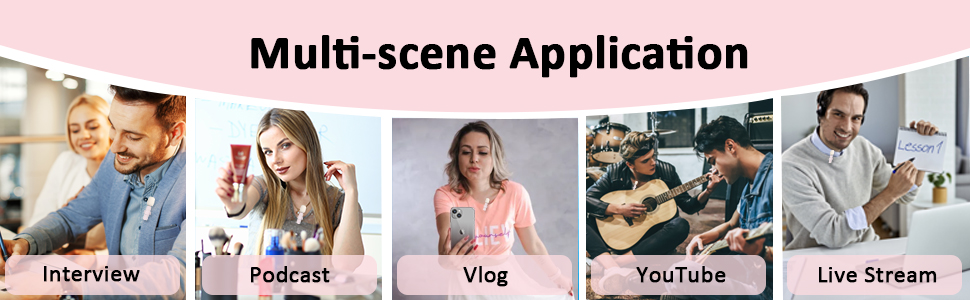 Wireless Mic Pink
