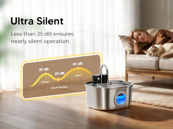 wireless cat water fountain