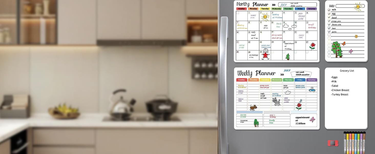 Dry Erase Boards Set