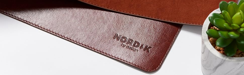 closeup texture brown leather mat cactus