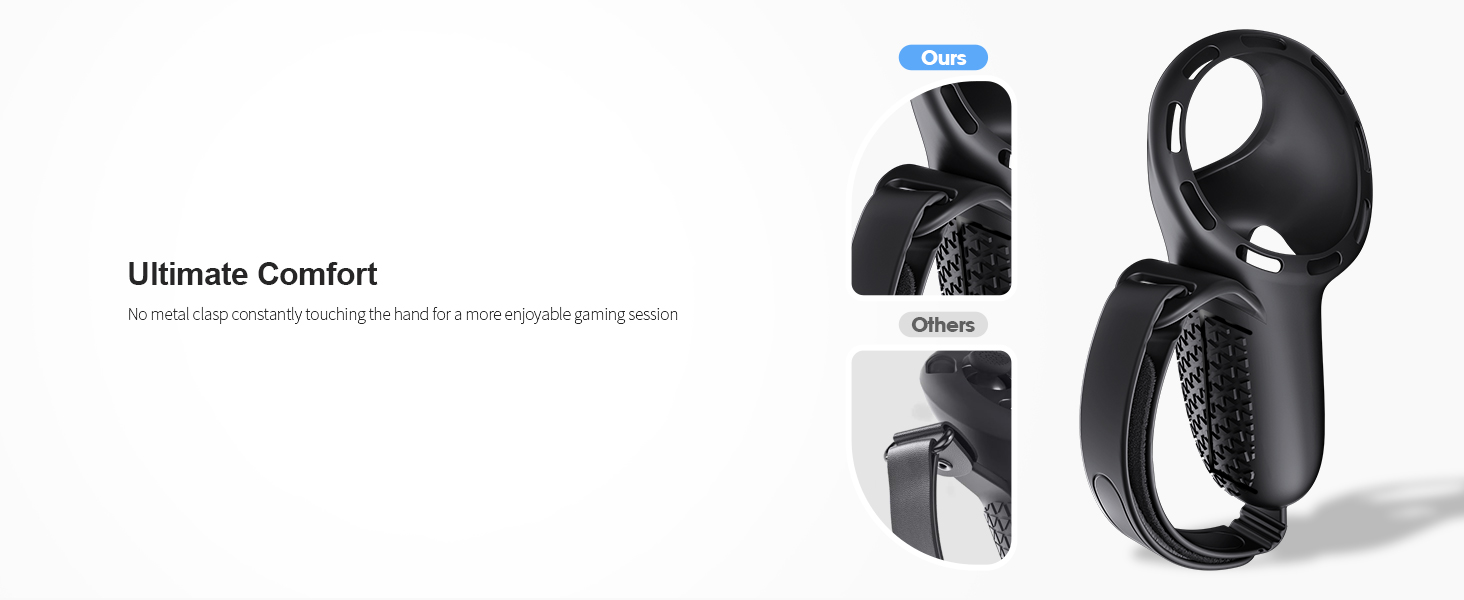 Controller Grips Cover for Meta Quest 3