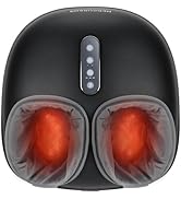 Medcursor Foot Massager Machine with Heat, Delivers Relief for Tired Muscles &amp; Plantar, Deep Knea...