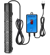 HiTauing Aquarium Heater, Upgraded 300W/500W Fish Tank Heater with Intelligent Leaving Water Auto...