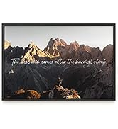 Haus and Hues Inspirational Posters - Inspirational Nature Posters, Growth Mindset Posters, Motiv...