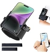 XIXAN 2-in-1 Wrist Strap Phone Holder for Running, Cycling, Hiking &amp; Workouts. Secure Mount &amp; 360...