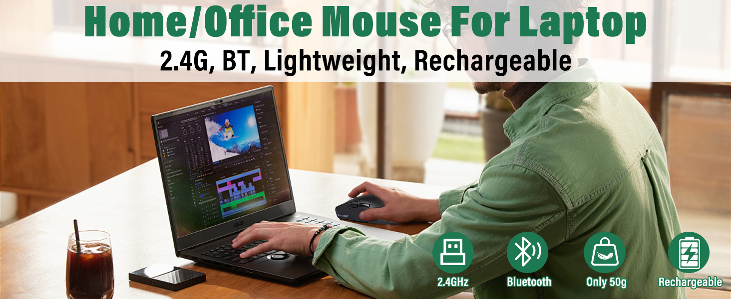 Rechargeable Wireless Mouse