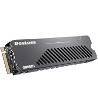 Bestoss 1TB NVMe M.2 SSD PCIe 3.0 2280 Internal SSD Up to 2400MB/s, 3D NAND Dynamic SLC Cache, for S...