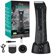 Electric Body Hair Trimmer - Electric Razor-Shaver for Balls/Pubic/Groin/Legs/Chest Wet/Dry Shave...