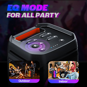 Large Bluetooth Speaker Big Portable Speaker Wireless Waterproof Party Speaker bass loudest outdoor 