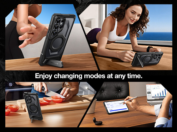 samsung galaxy s25 ultra case with vertical kickstand