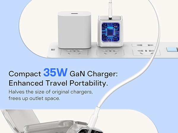 AC ISLAND W7 Flip 5 in 1 Charging Station for MagSafe