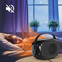 space heater quiet design