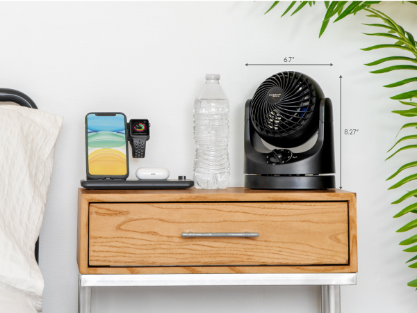 12 inch fan, small fan, compact fan, desktop fan, tabletop fan, desk fan, table fan, office fan