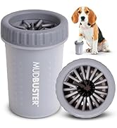 Dexas Medium MudBuster Portable Dog Paw Washer, Light Gray - Premium Quality Pet Supplies and Dog...