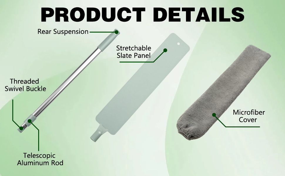 Retractable Gap Dust Cleaning Artifact
