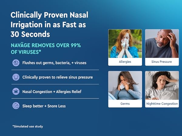 navage removes over 99% of viruses