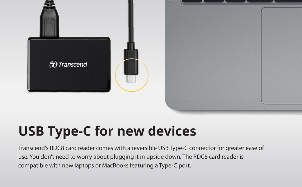 All-in-1 Multi Memory Card Reader, USB 3.1 Gen 1, Type C