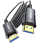 Cratree 8K Fiber Optic HDMI Cable 20FT - HDMI 2.1 Cable 48Gbps,Ultra High Speed HDMI Cord,Support...