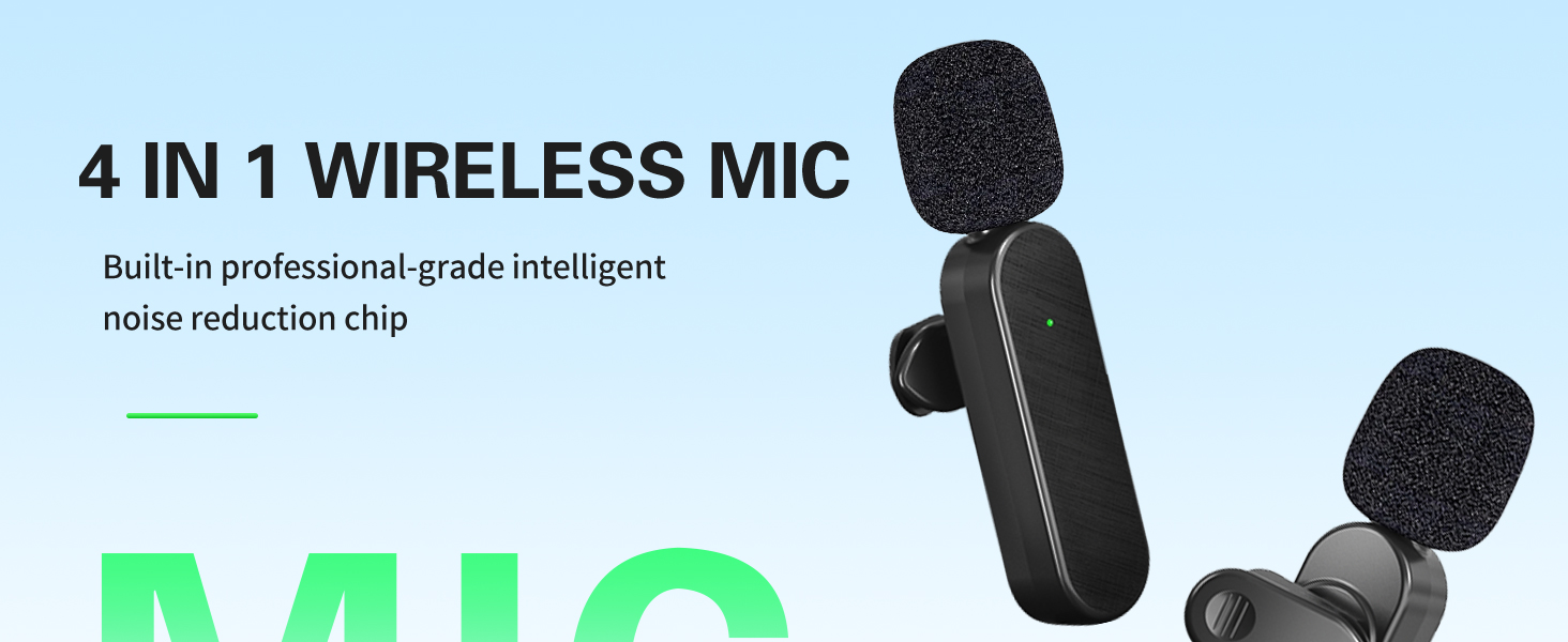 wireless lavalier microphone