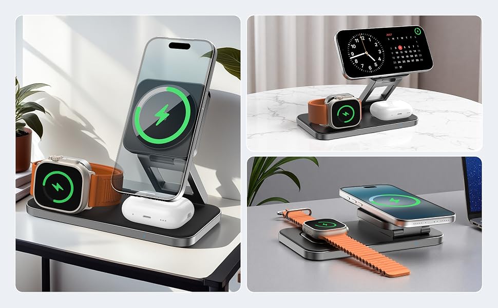 wireless charger station dock 6