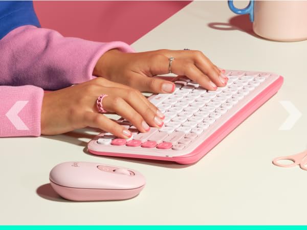 pop icon combo wireless keyboard and mouse