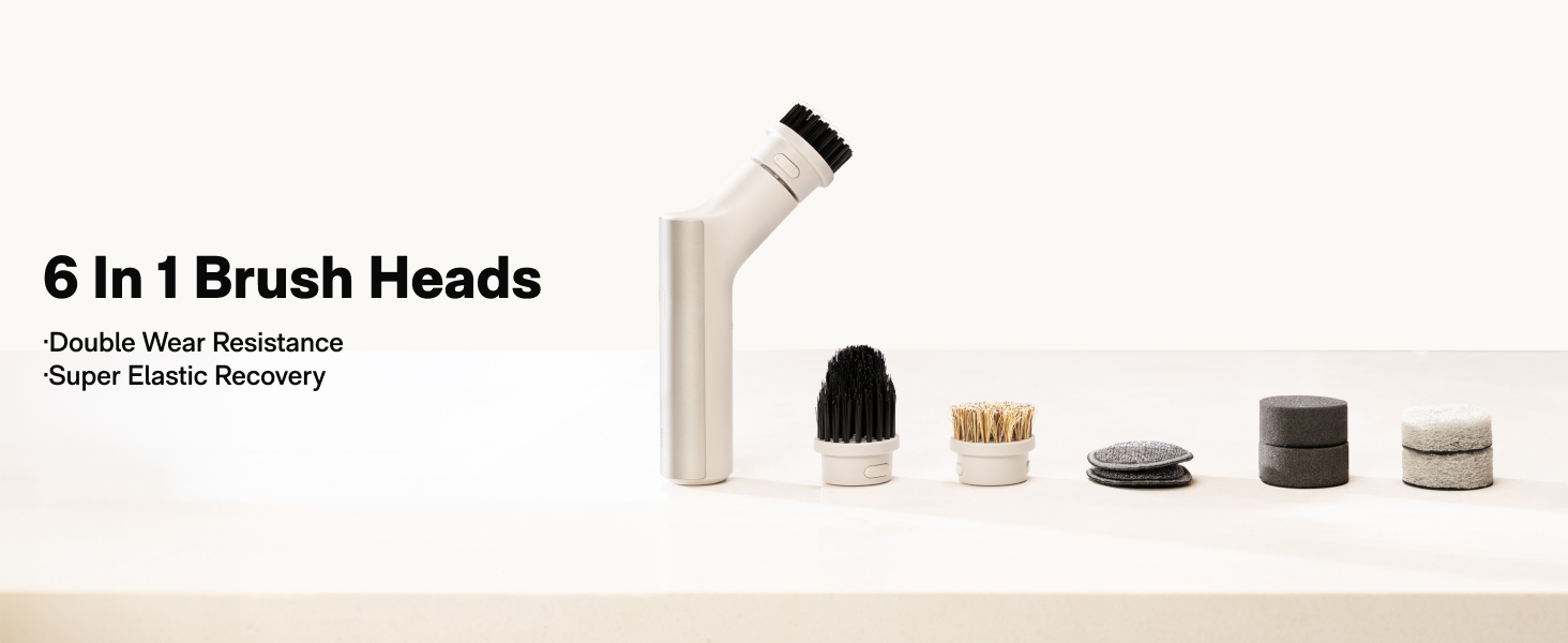 6-in-1 brush heads