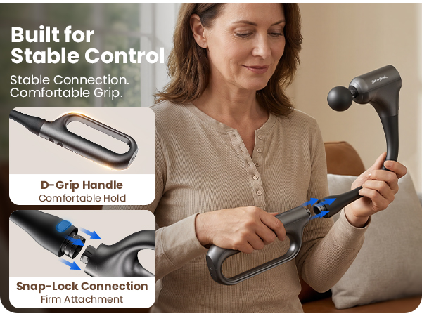 Steadier Back Control, Secure Grip