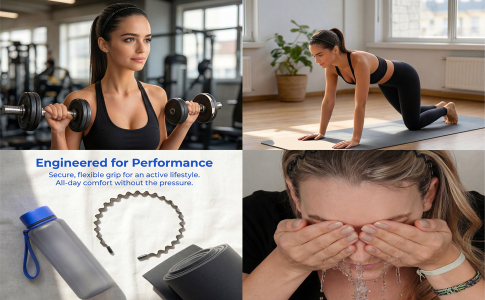 face wash headband