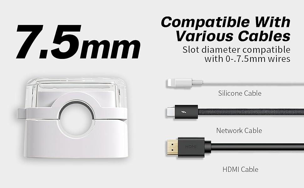 magnetic cable clips