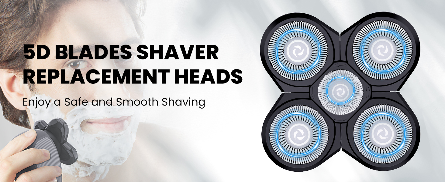 head shaver replacement blades