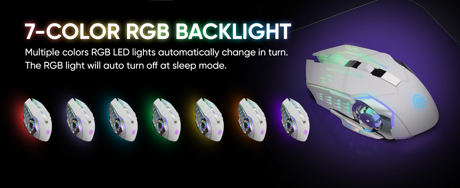 bluetooth wireless gaming mouse mice